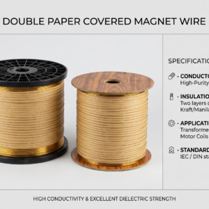 Double Paper Covering Wires