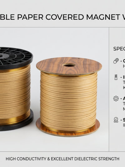 Double Paper Covering Wires