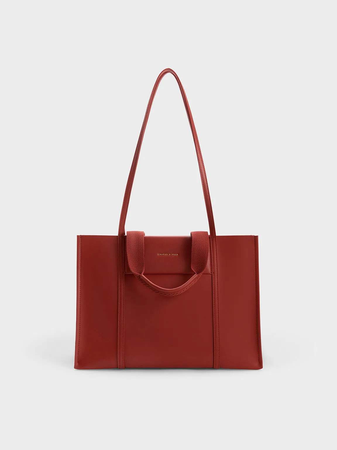 Shalia Tote Bag - Brick