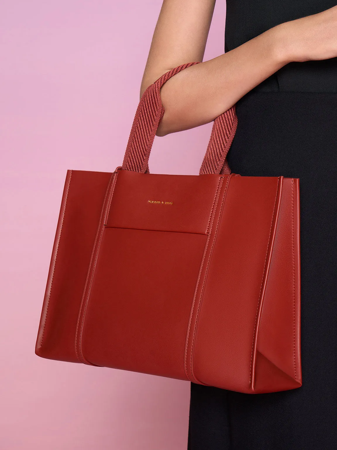 Shalia Tote Bag - Brick - Image 2