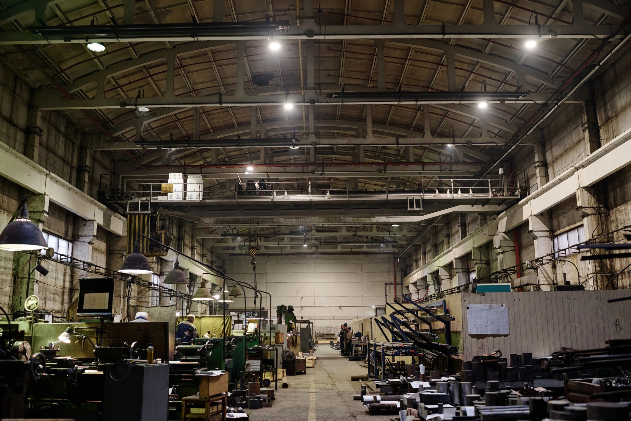 Industrial Workshop Interior